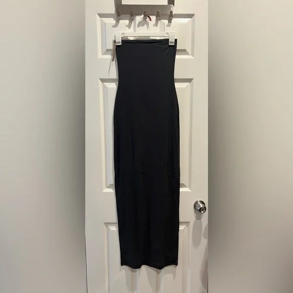 SKIMS FITS EVERYBODY TUBE DRESS ONYX SMALL - Picture 6 of 6